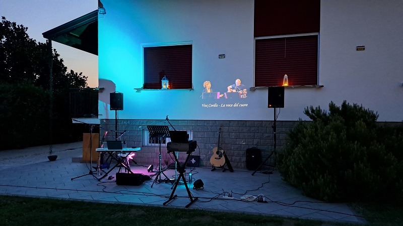 Garden concert, Faedis, August 2025