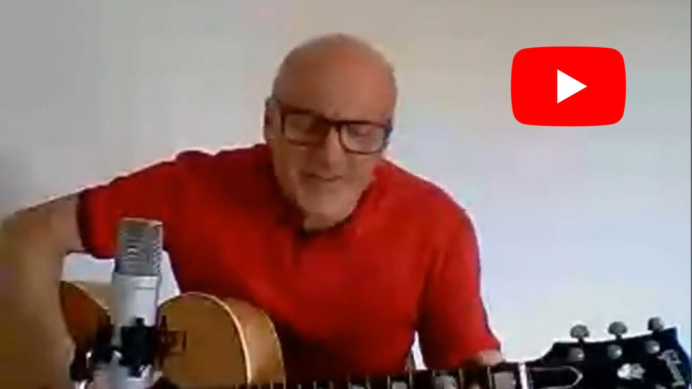 Tribute to Fabrizio De André (live streaming concert on Facebook during the 2020 lockdown)